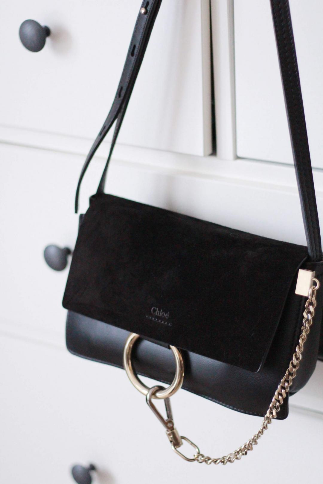 The Small Black Chloe Faye Bag