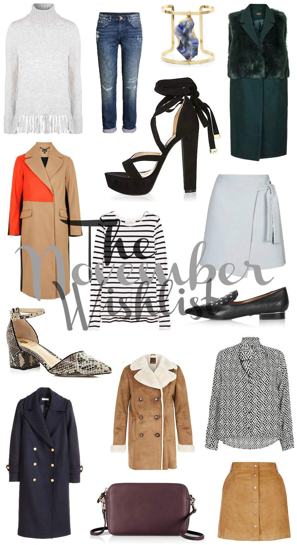 november high street wishlist 