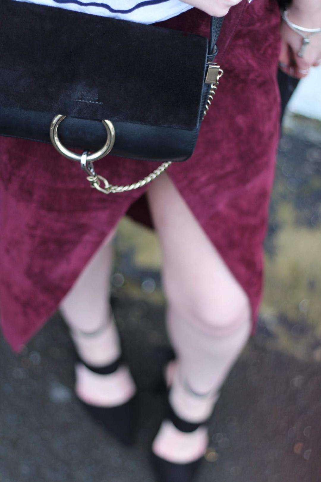 january-asos-suede-wrap-skirt-COS-belted-coat-whistles-lace-up-heels-stripe-top-1