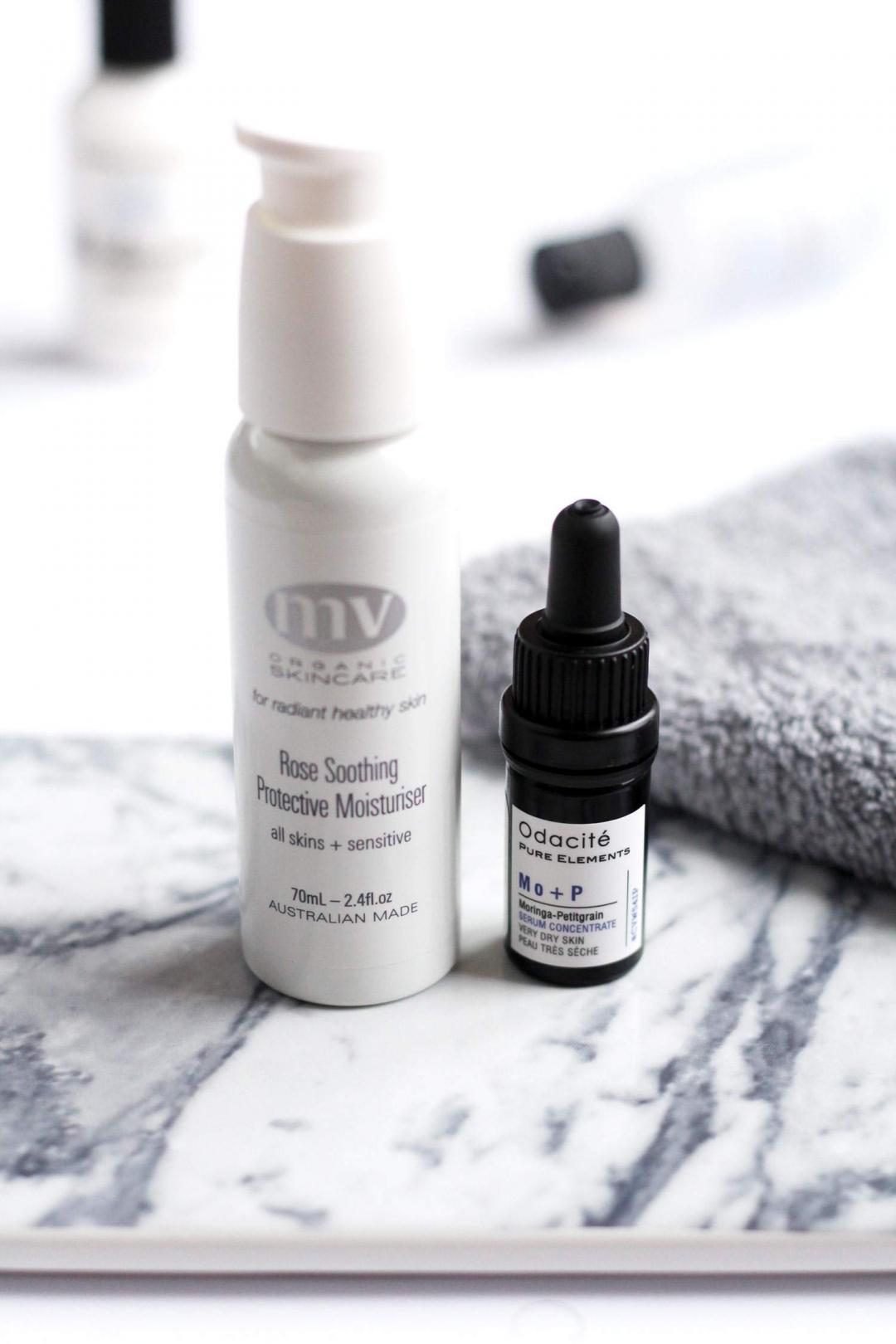 hydrating-skincare-MV-organic-skincare-rose-soothing-protecting-moisturiser-odacite-morings-and-petitgrain-serum