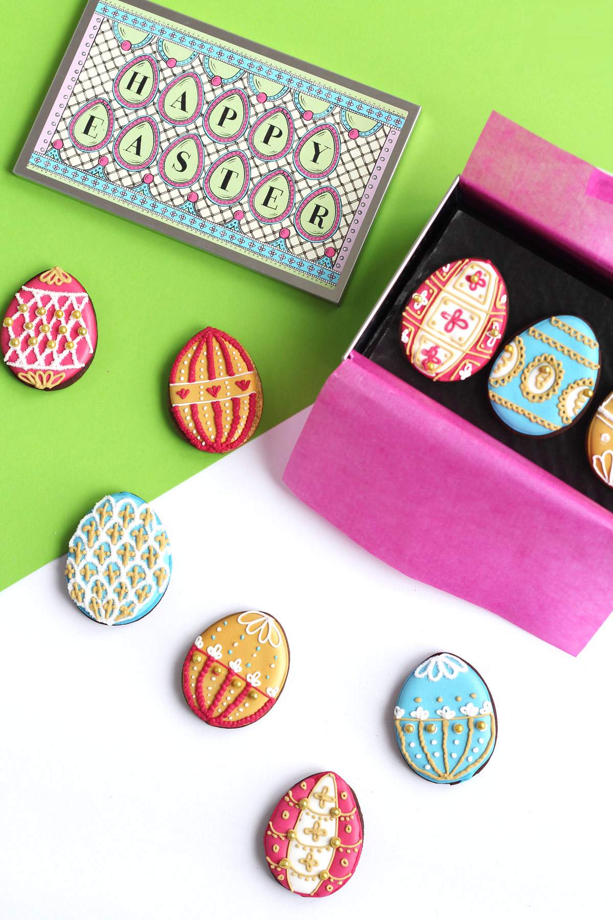 easter-chocolate-cupcakes-mini-eggs-recipe-nest-biscuiteers-decorated-egg-biscuits-review