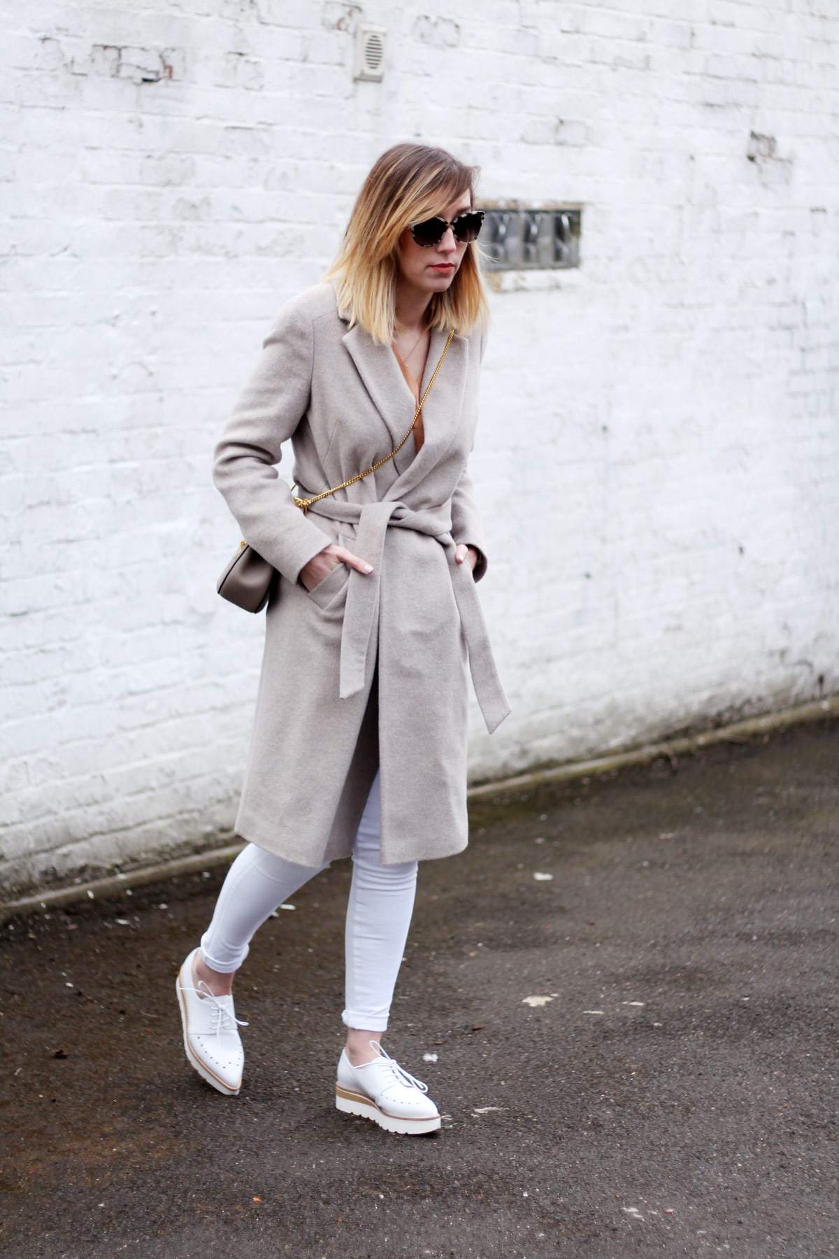 M&S-belted-coat-alberto-zago-brogue-shoes-chloe-drew-grey-hudson-white-jeans