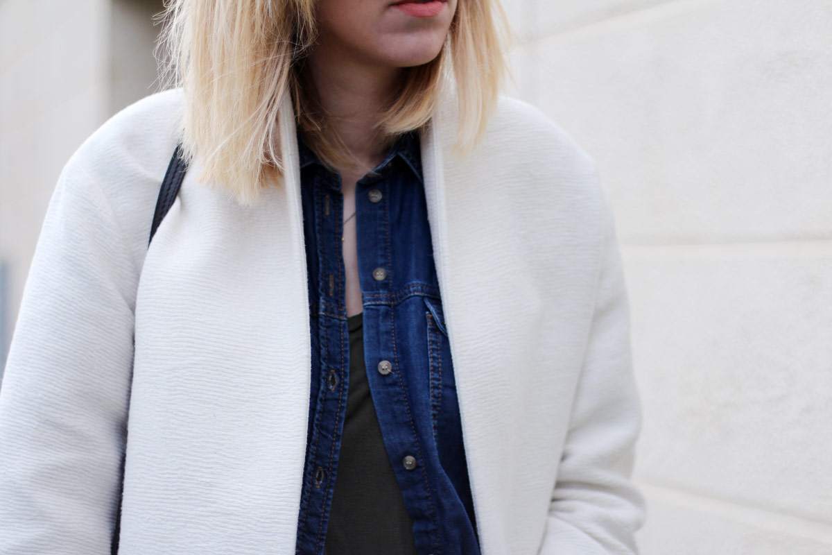 Topshop cocoon coat hotsell