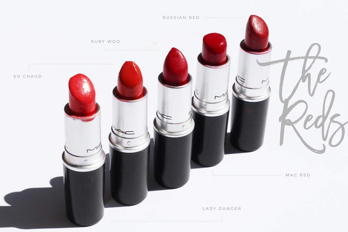 my-mac-lipstick-collection-reds-lady-danger-so-chaud-mac-red-russian-red-ruby-woo