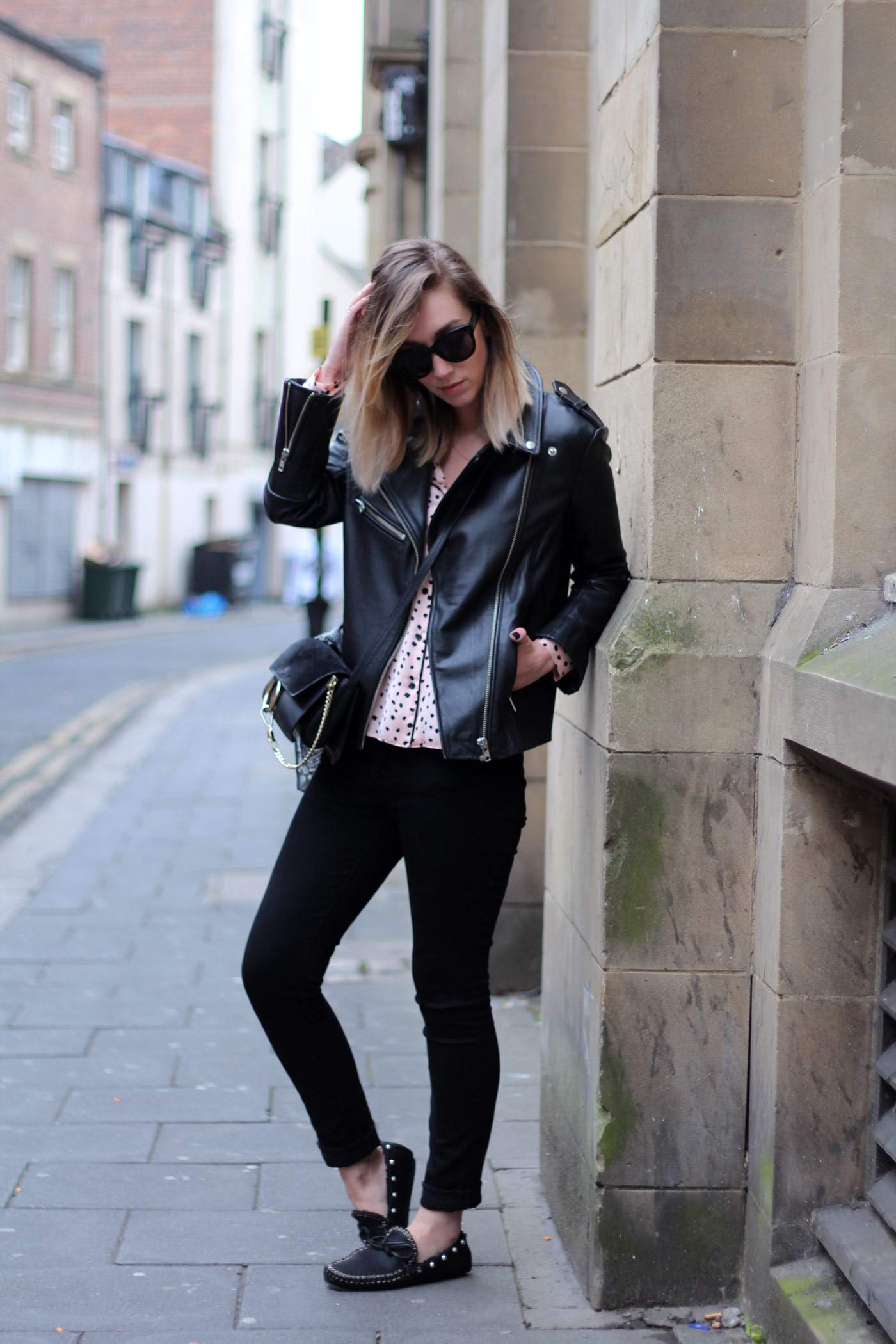 urban-outfitters-leather-jacket-topshop-polkadot-pyjama-top-chloe-faye-small-black-5