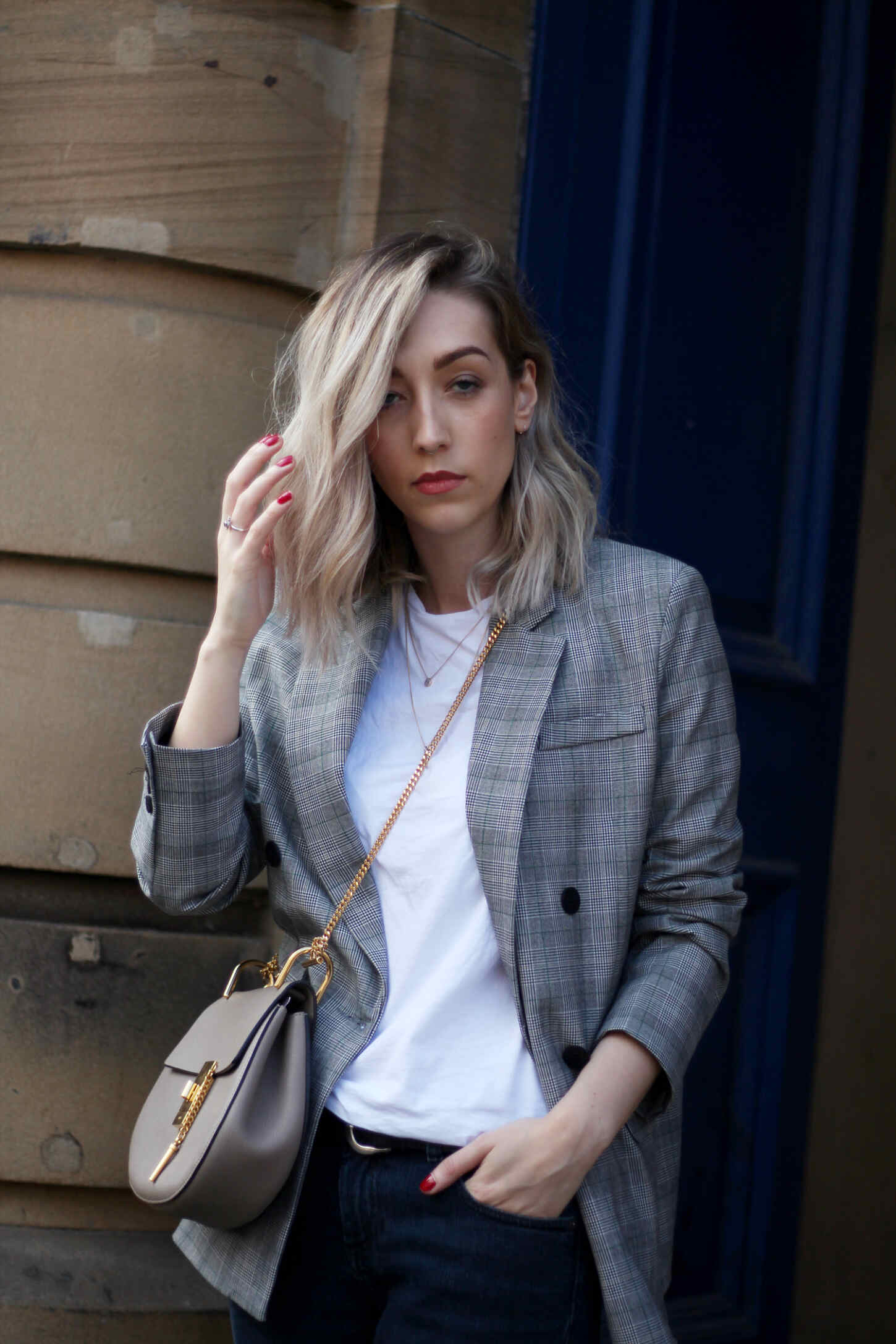 prince-of-wales-check-grey-black-white-blazer-topshop-gucci-sliders-21 prince-of-wales-check-grey-black-white-blazer-topshop-gucci-sliders-21