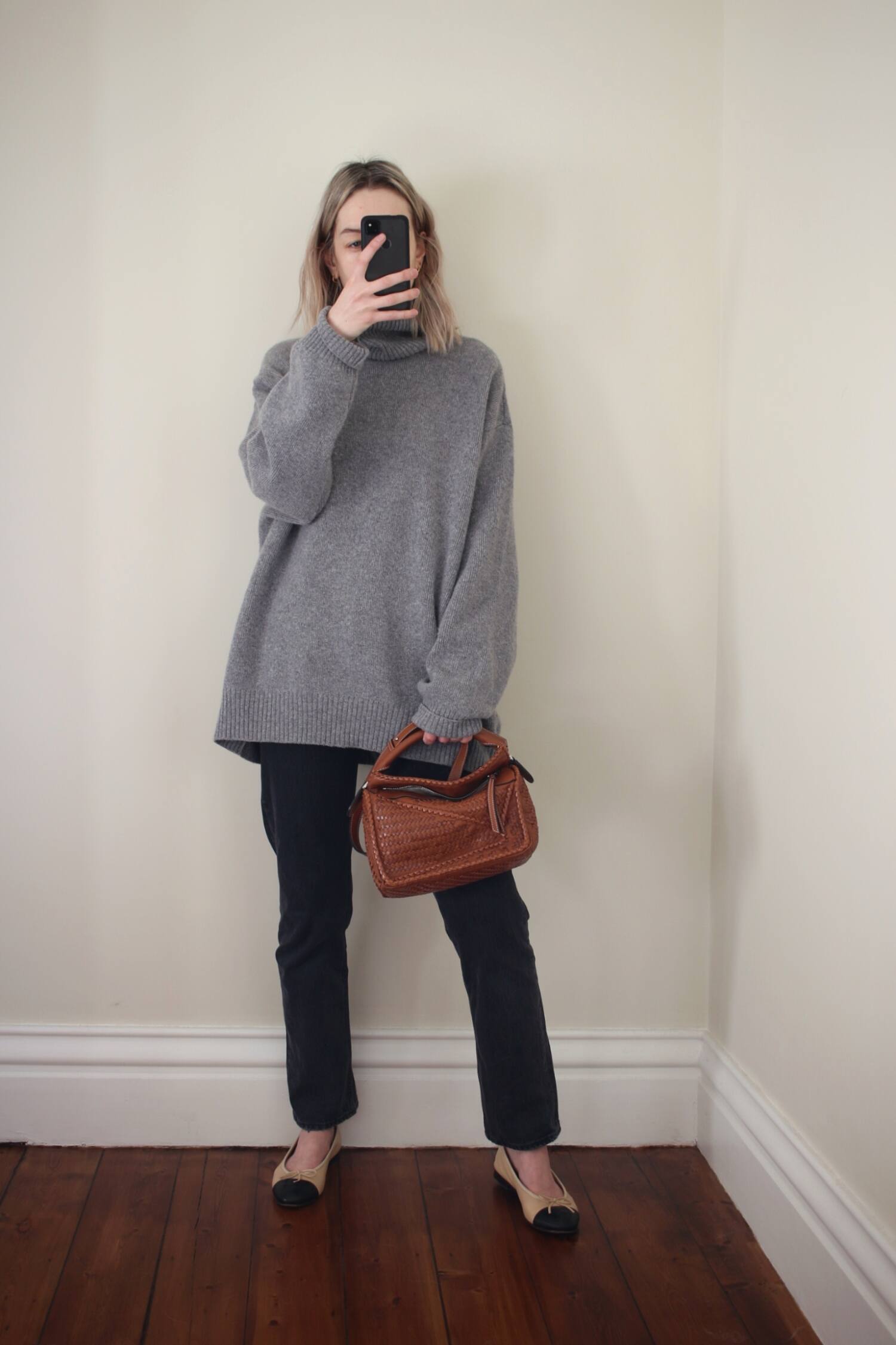 Raey oversized grey jumper