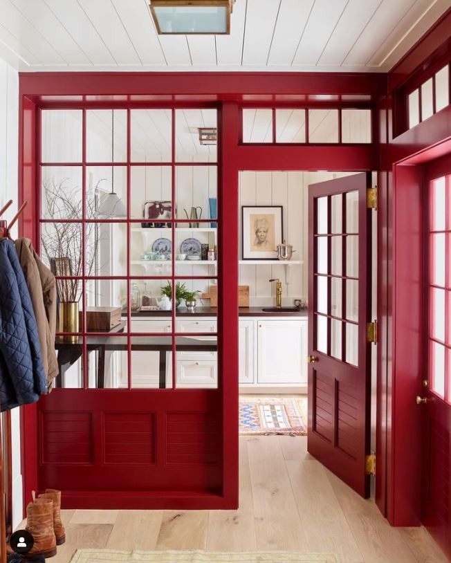 Using red in interiors red doors 2